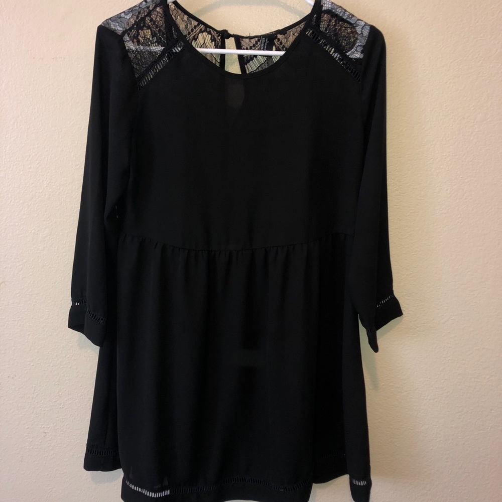 Forever 21 Black Formal Dress